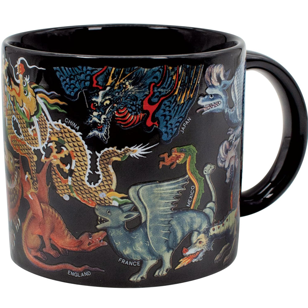 Unemployed Philosophers Guild Kitchen & Table Dragons Mug