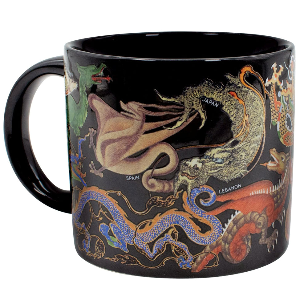 Unemployed Philosophers Guild Kitchen & Table Dragons Mug