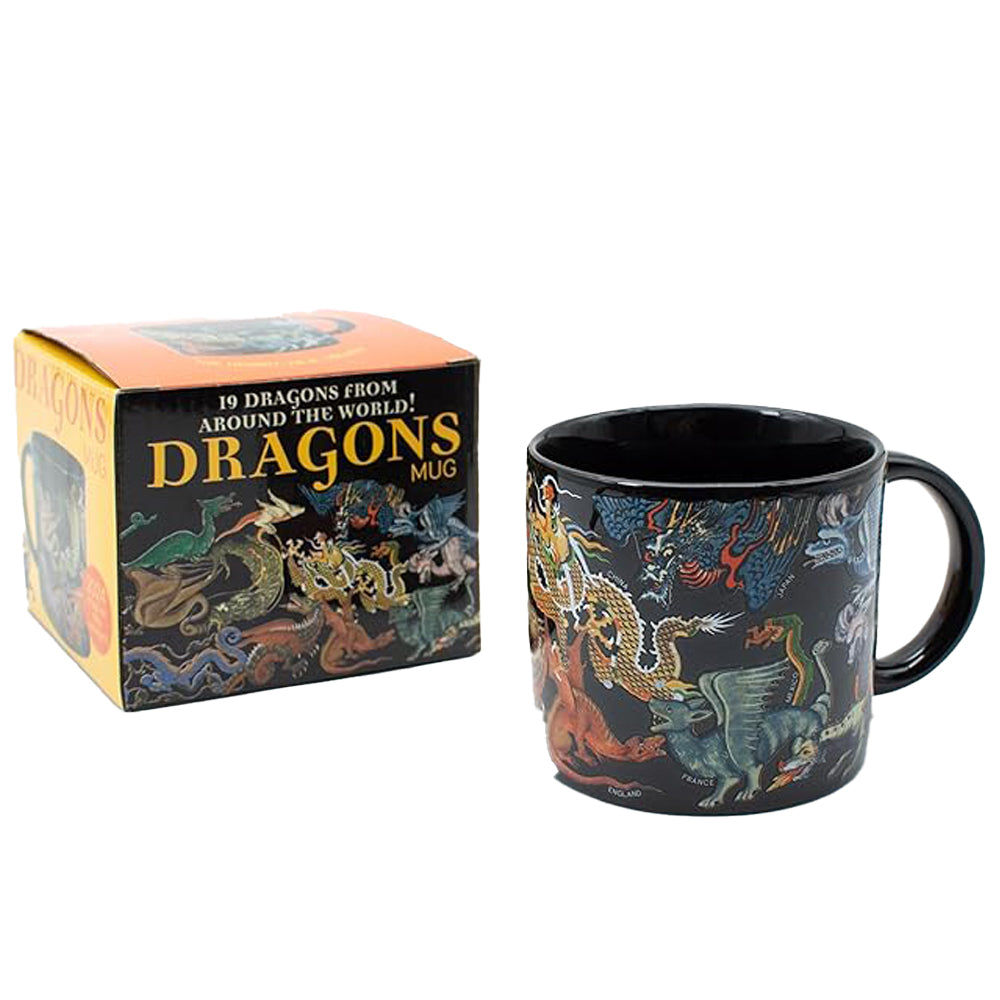 Unemployed Philosophers Guild Kitchen & Table Dragons Mug