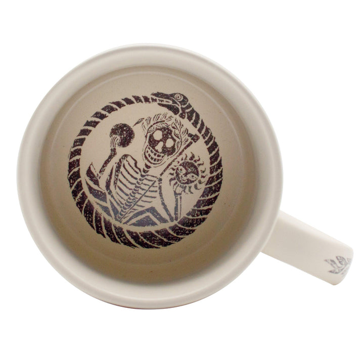 Unemployed Philosophers Guild Kitchen & Table Memento Mori Coffee Mug