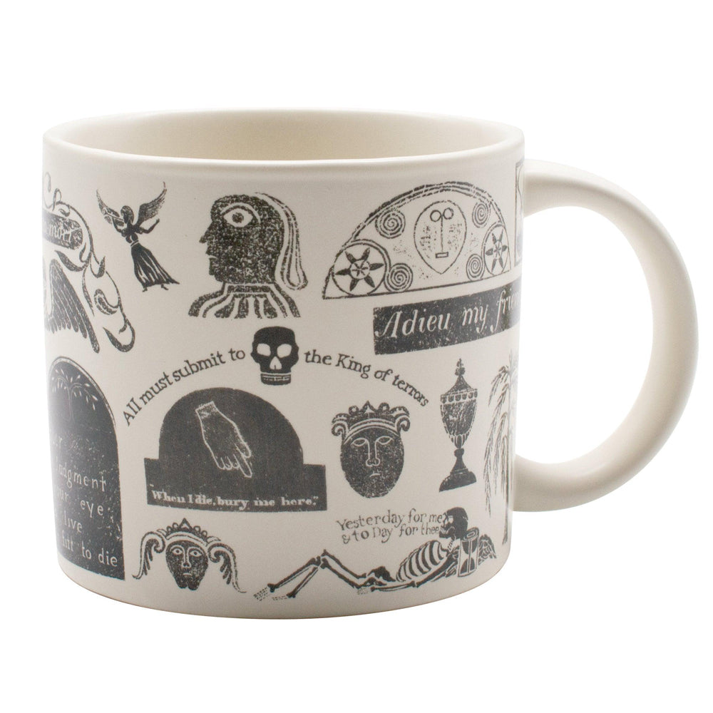 Unemployed Philosophers Guild Kitchen & Table Memento Mori Coffee Mug