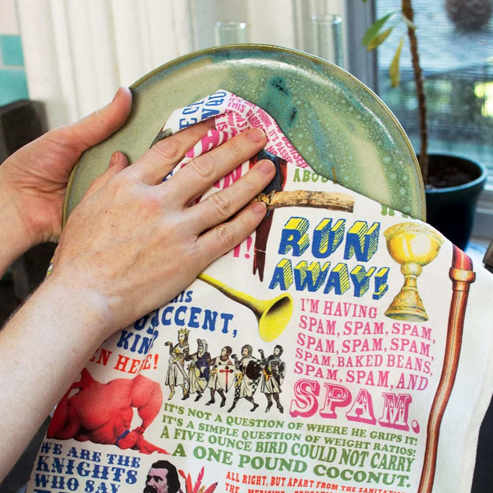 Monty Python Dish Towel – Off the Wagon Shop