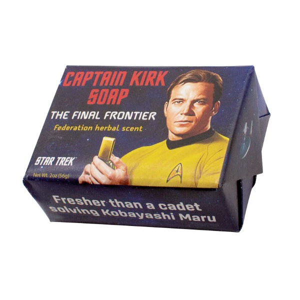 Unemployed Philosophers Guild Personal Care Captain Kirk Boldy Go Soap