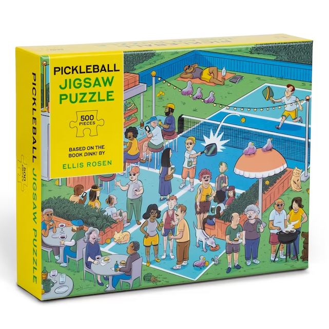 Union Square & Co. Puzzles Pickleball Jigsaw Puzzle