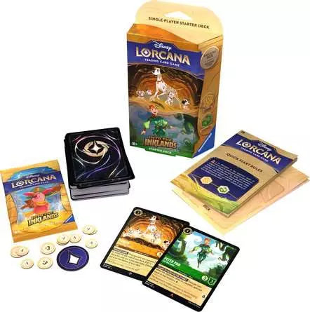 Universal Distribution Games Disney Lorcana TCG: Into the Inklands Starter Deck
