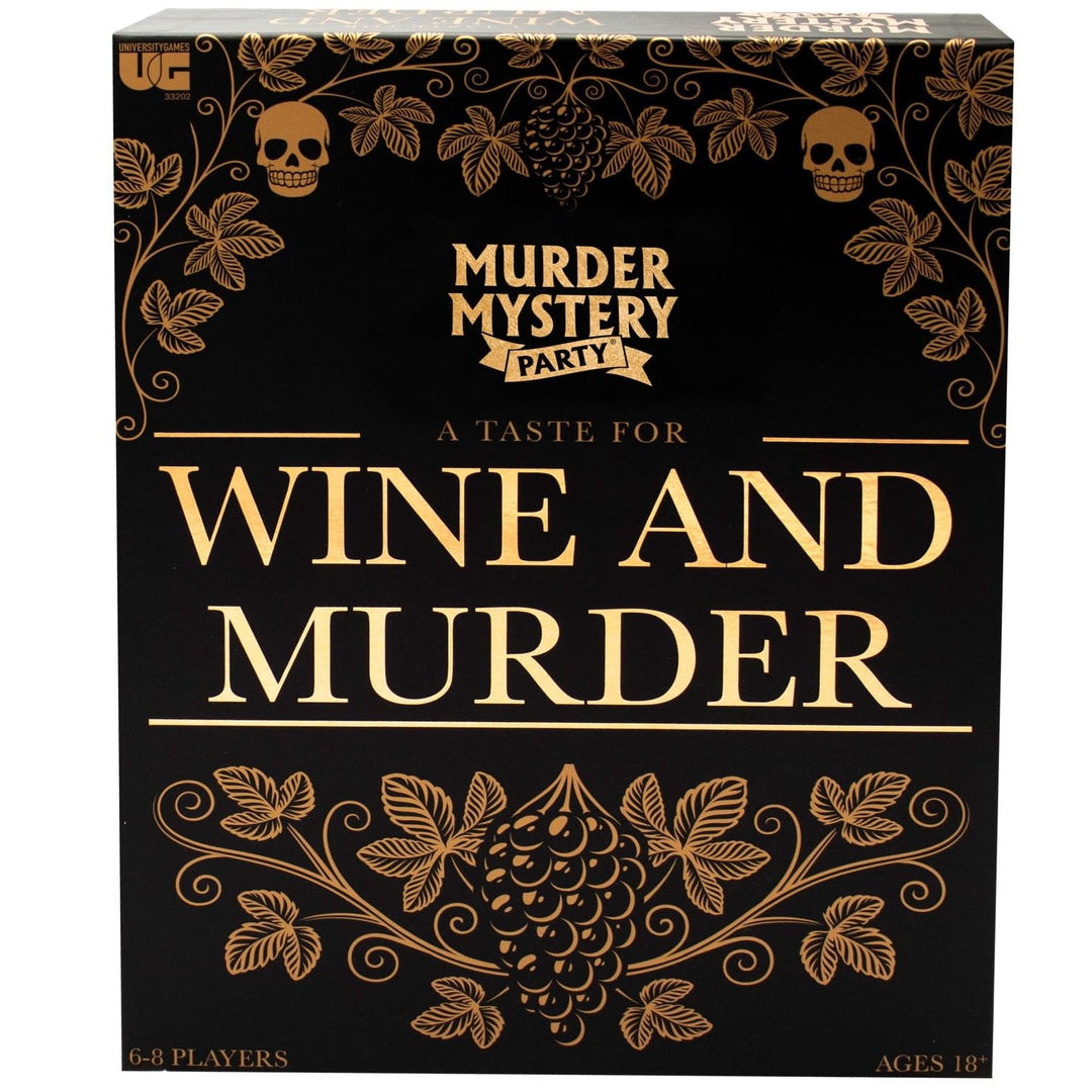 University Games Games A Taste for Wine and Murder