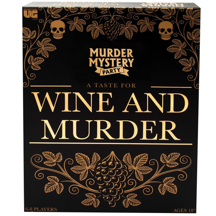 University Games Games A Taste for Wine and Murder