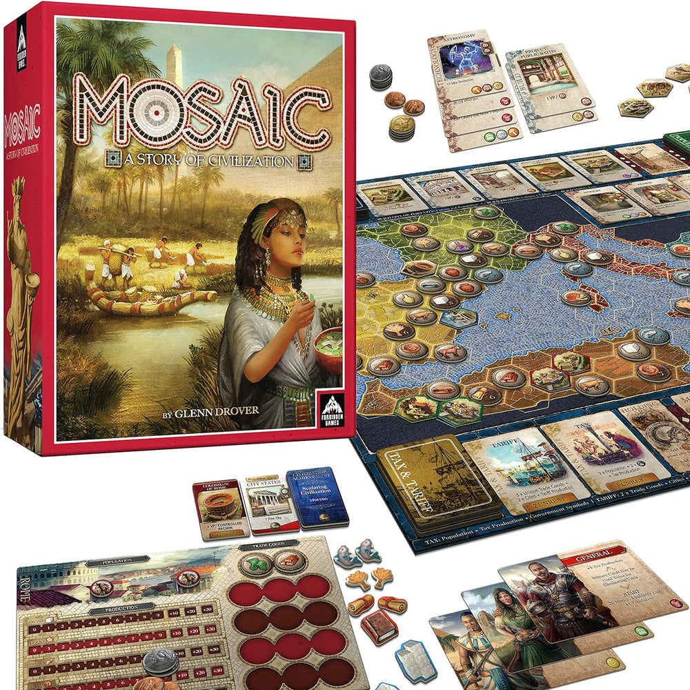 University Games Games Mosaic: A Story of Civilization