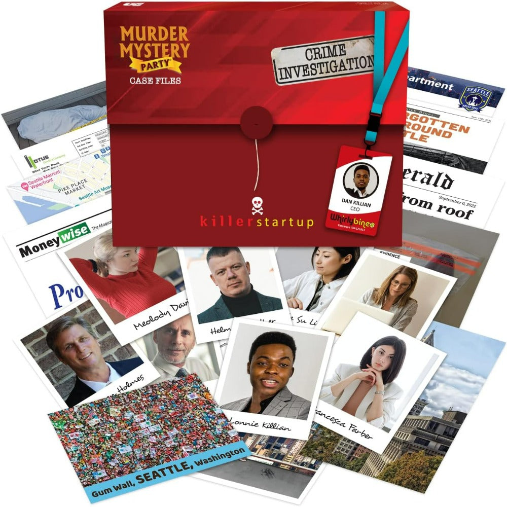 University Games GAMES Murder Mystery Party Case Files