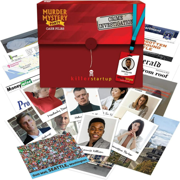 University Games GAMES Murder Mystery Party Case Files