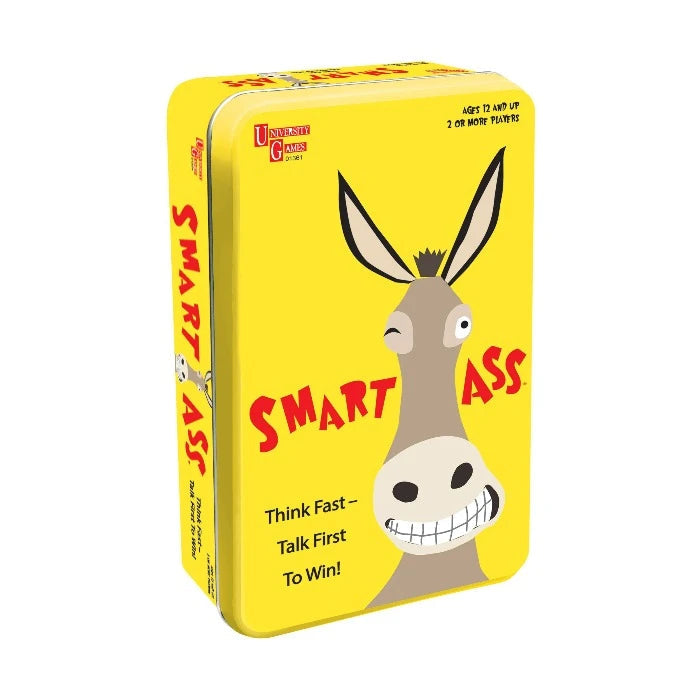University Games Games Smart Ass Game Tin
