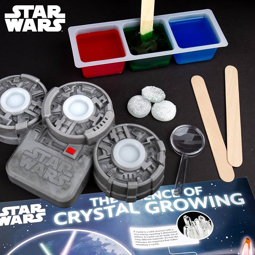 US Toy Co. Toy Science Star Wars Grow & Glow Kyber Crystals
