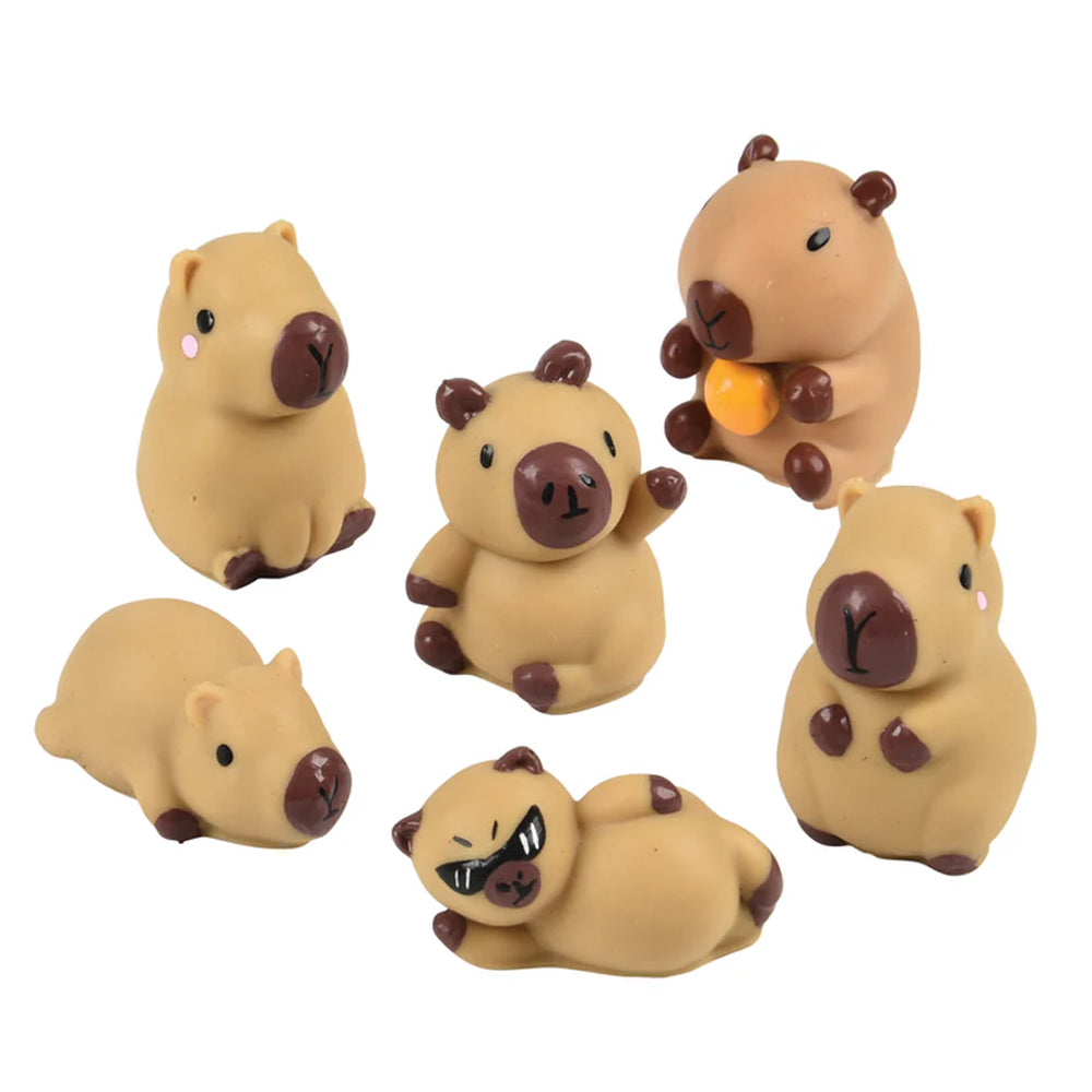 US Toy Company Toy Novelties Mini Squishy Capybara Tub
