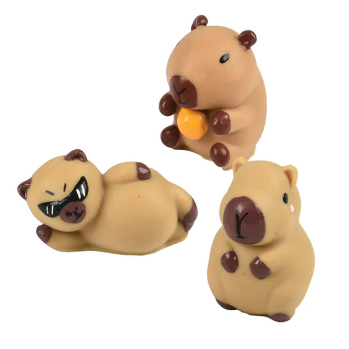 US Toy Company Toy Novelties Mini Squishy Capybara Tub