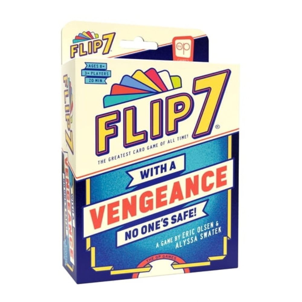 USAopoly Games Flip 7: With A Vengeance