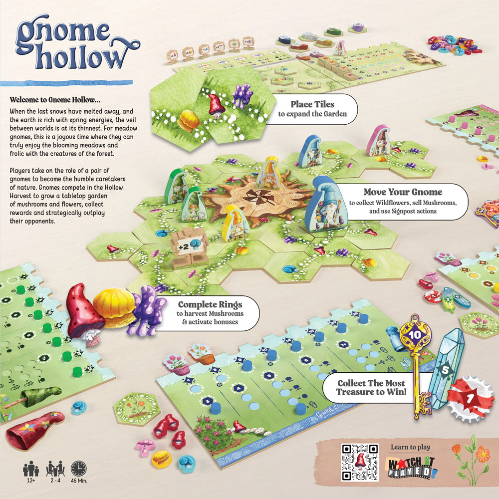 USAopoly Games Gnome Hollow Game