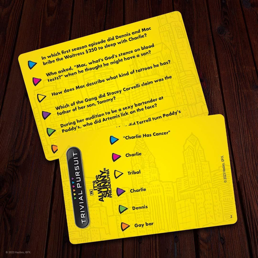 USAopoly Games It's Always Sunny in Philadelphia Trivial Pursuit