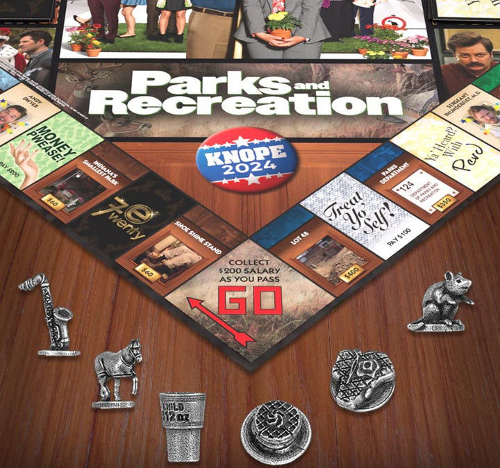 USAopoly Games Parks and Rec Monopoly