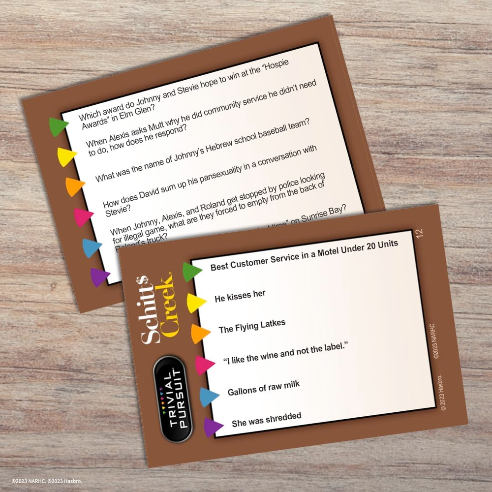 USAopoly Games Schitt's Creek Trivial Pursuit