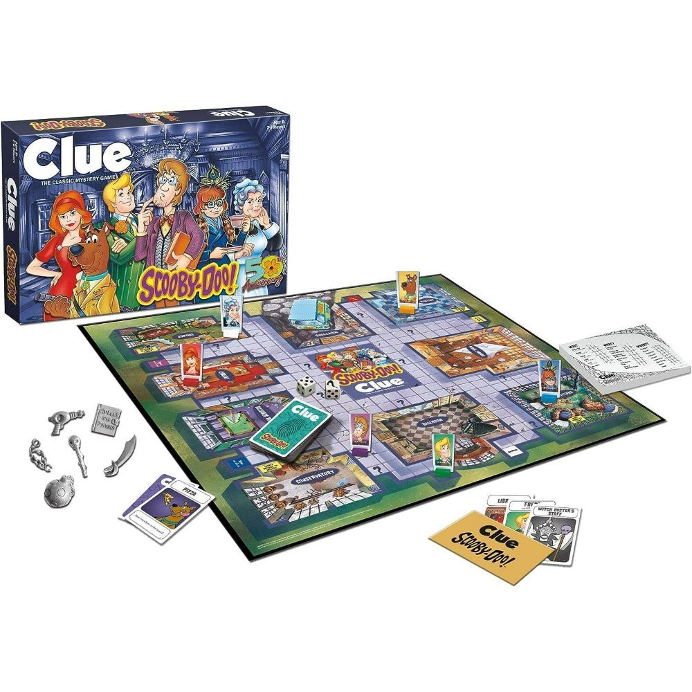 USAopoly Games Scooby-Doo Clue Game