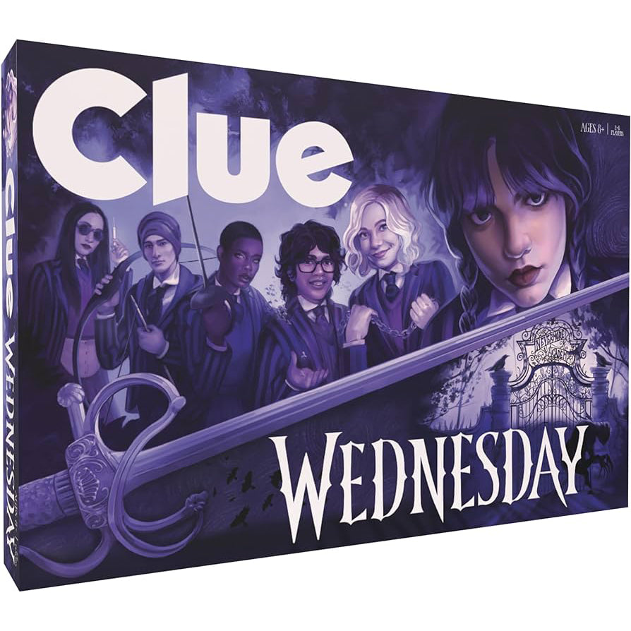 USAopoly Games Wednesday Adams Clue Game