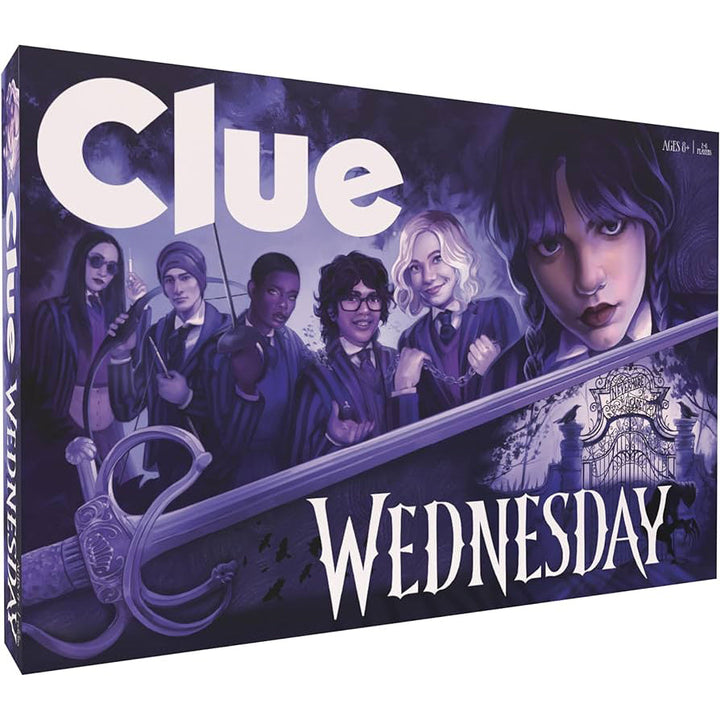 USAopoly Games Wednesday Adams Clue Game
