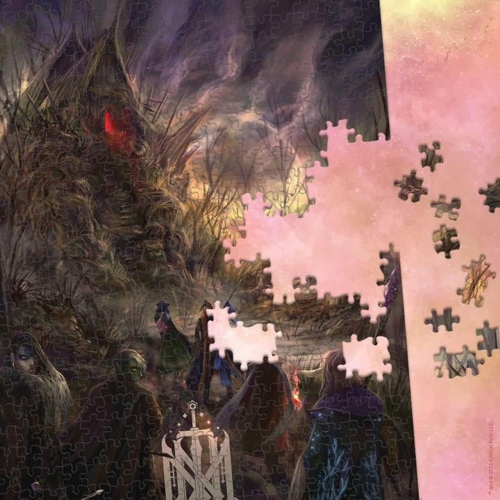 USAopoly Puzzles Critical Role The Mighty Nein "Isharnai's Hut"-