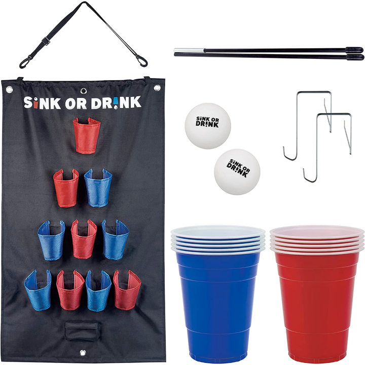 Waboba Toy Outdoor Fun Sink or Drink - Travel Pong Game