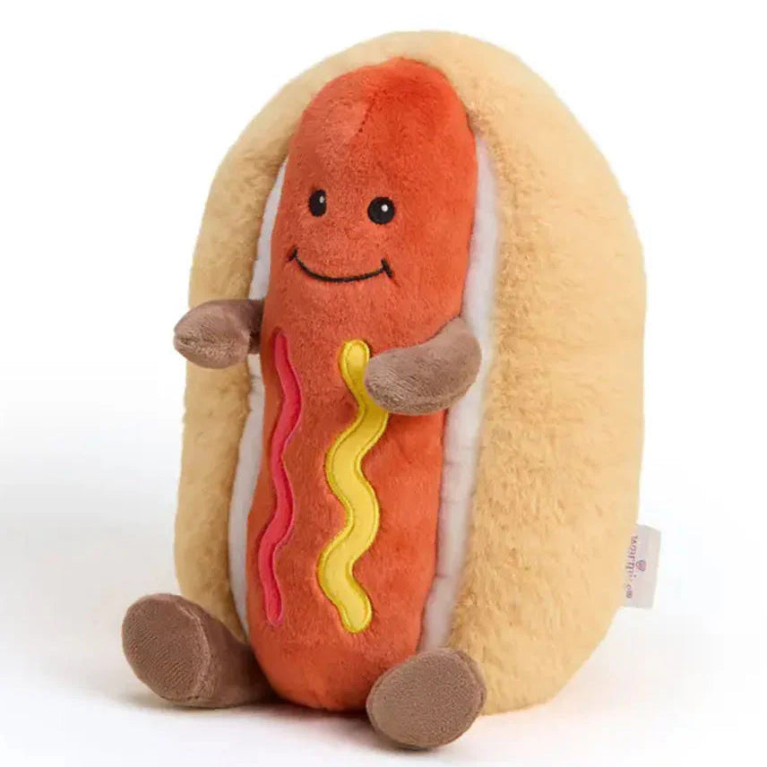 Warmies Toy Stuffed Plush Hotdog Warmies