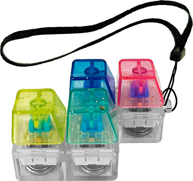 Watchitude Toy Novelties Keybored Fidget Toy - Lights up