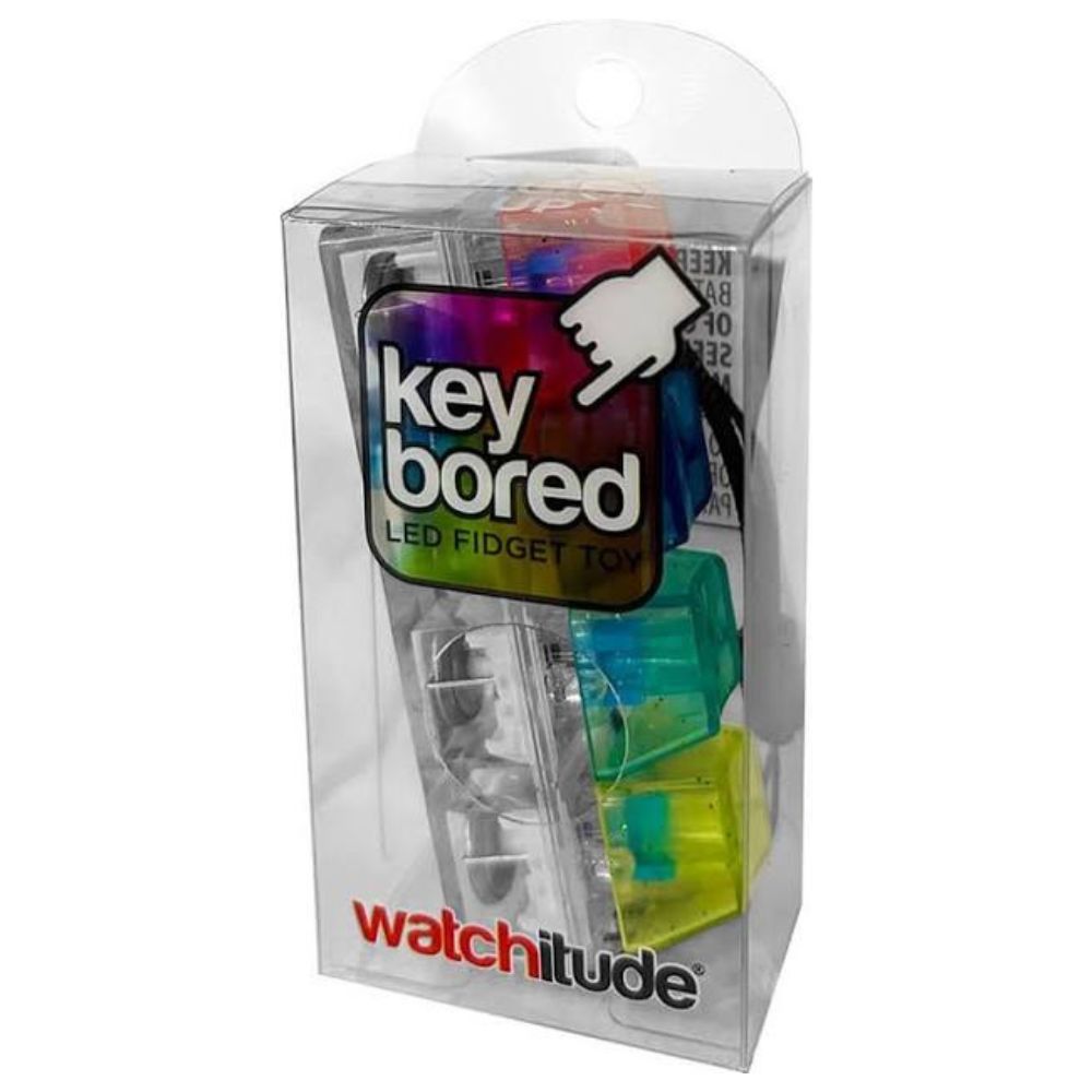 Watchitude Toy Novelties Keybored Fidget Toy - Lights up