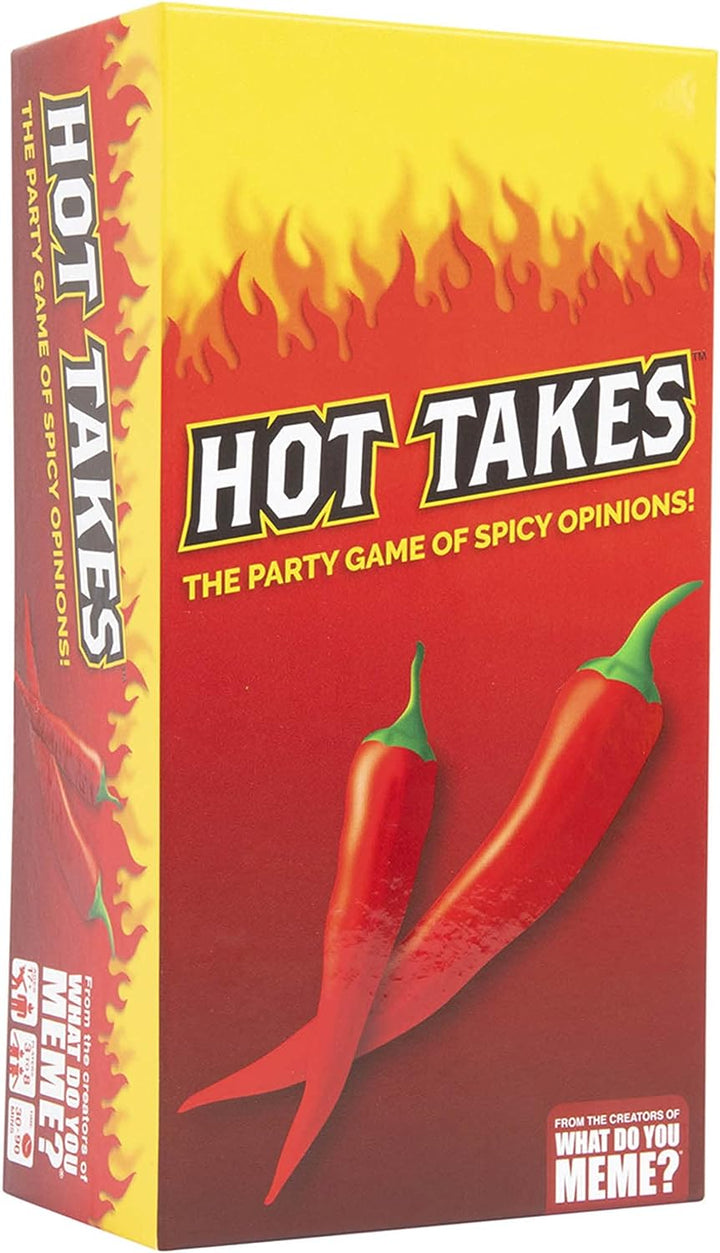 What Do You Meme? Games Hot Takes Game - Party Game of Spicy Opinions