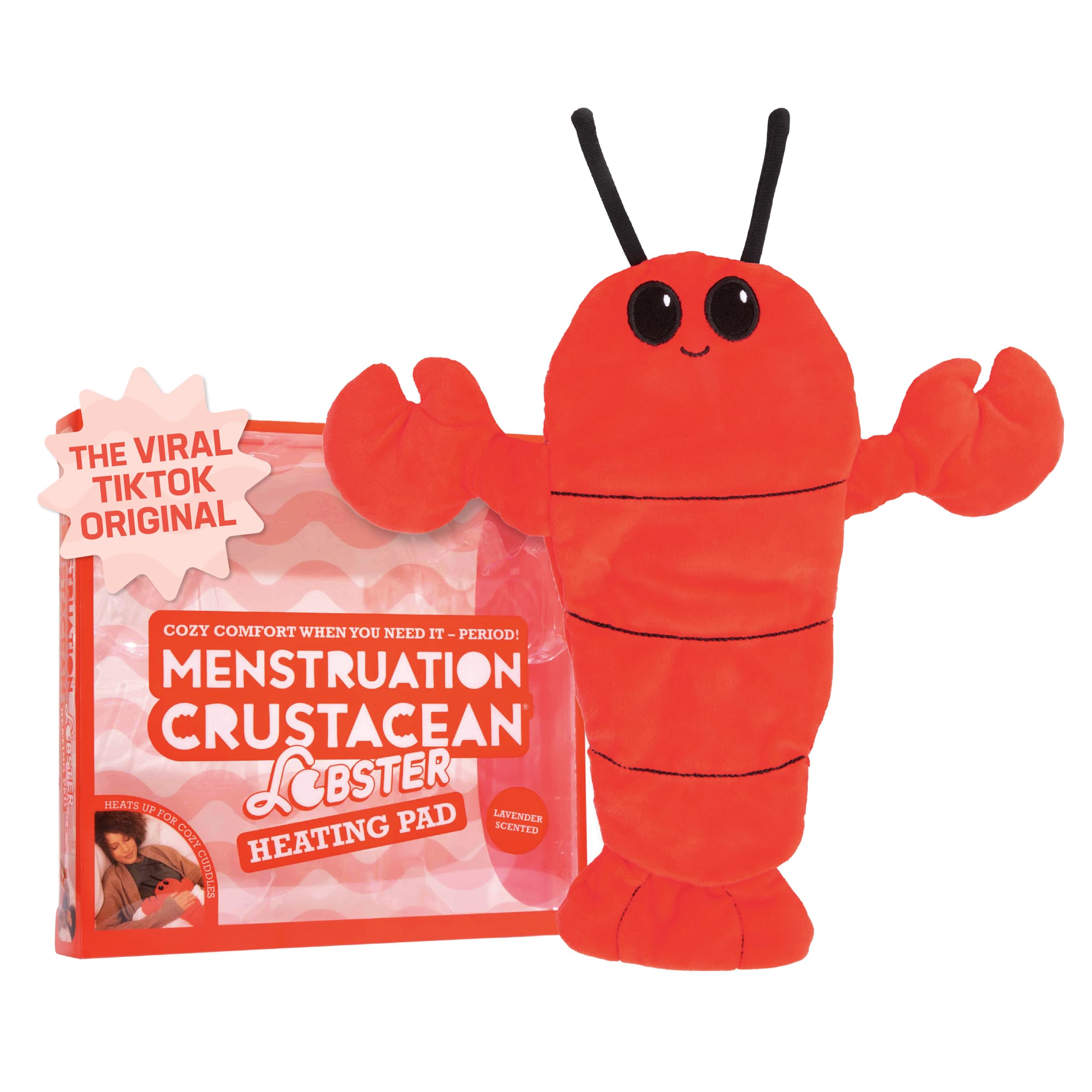 Menstruation Crustacean Lobster Heating Pad Off the Wagon Shop