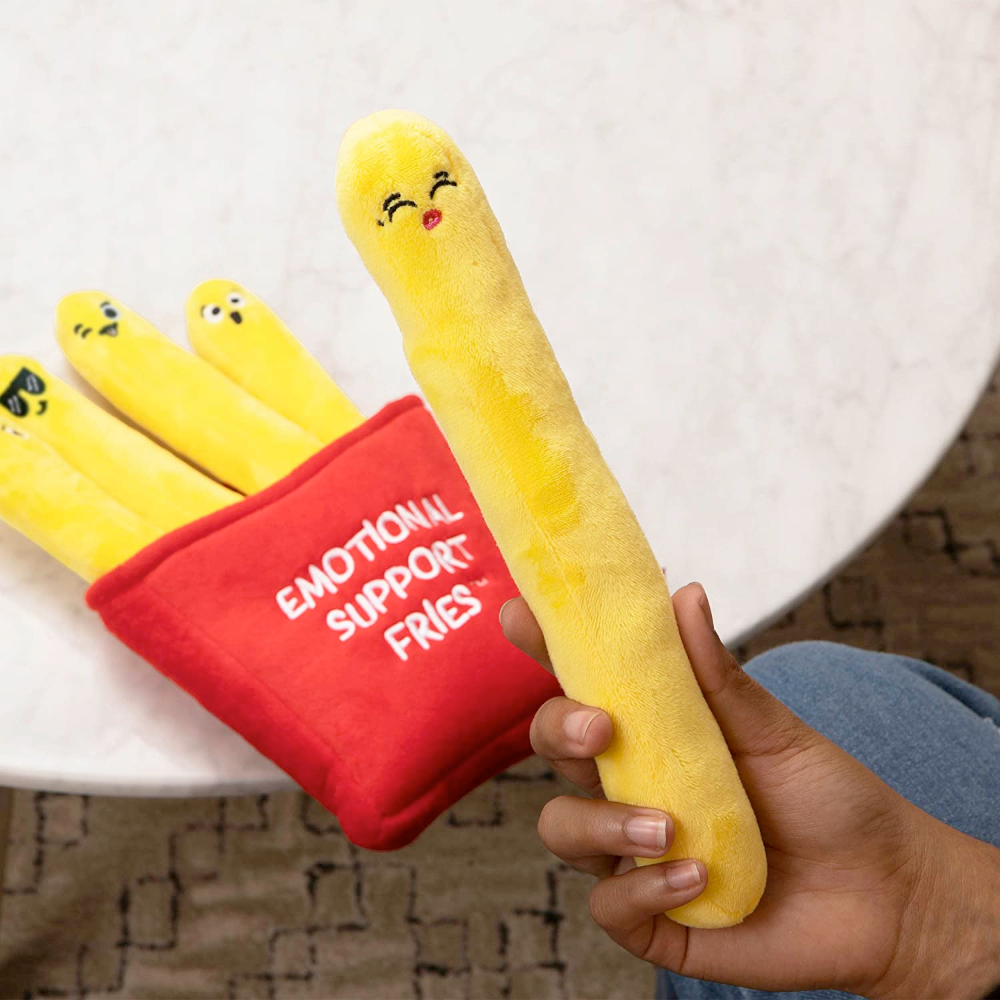 What Do You Meme? Toy Stuffed Plush Emotional Support Fries