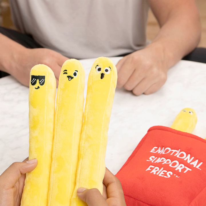 What Do You Meme? Toy Stuffed Plush Emotional Support Fries