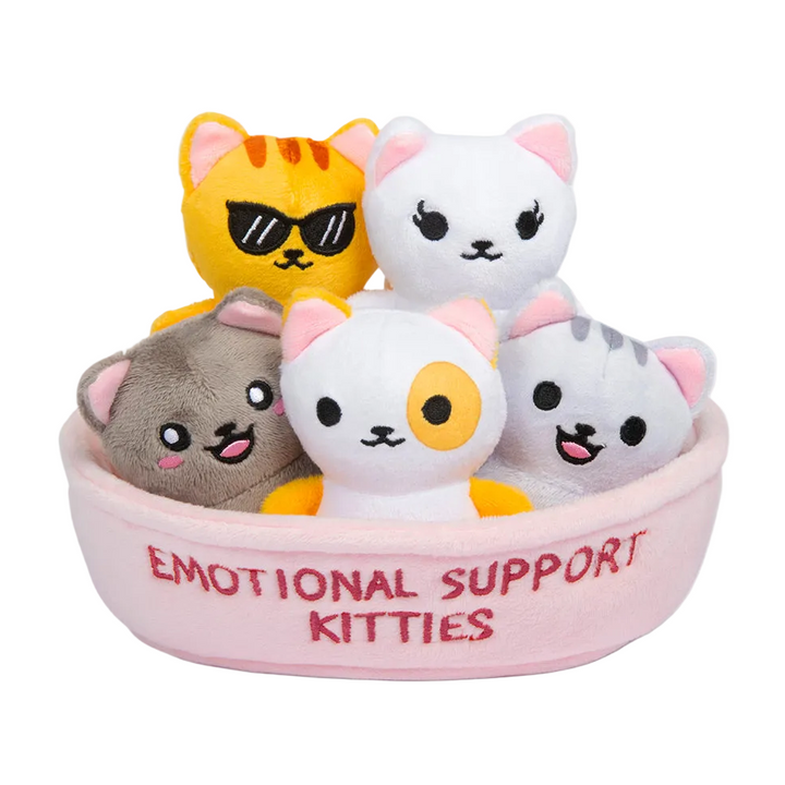 What Do You Meme? Toy Stuffed Plush Emotional Support Kitties