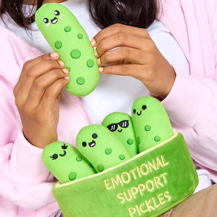 What Do You Meme? Toy Stuffed Plush Emotional Support Pickles