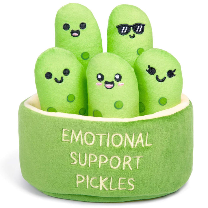 What Do You Meme? Toy Stuffed Plush Emotional Support Pickles