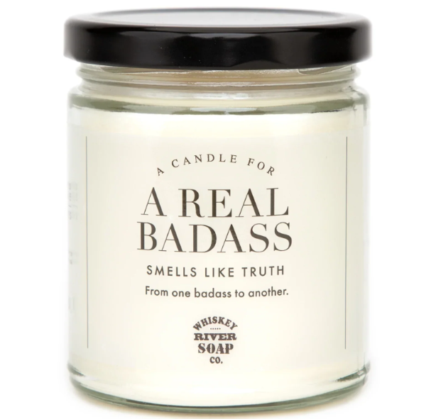 Whiskey River Soap Co. Home Decor A real Badass Candle