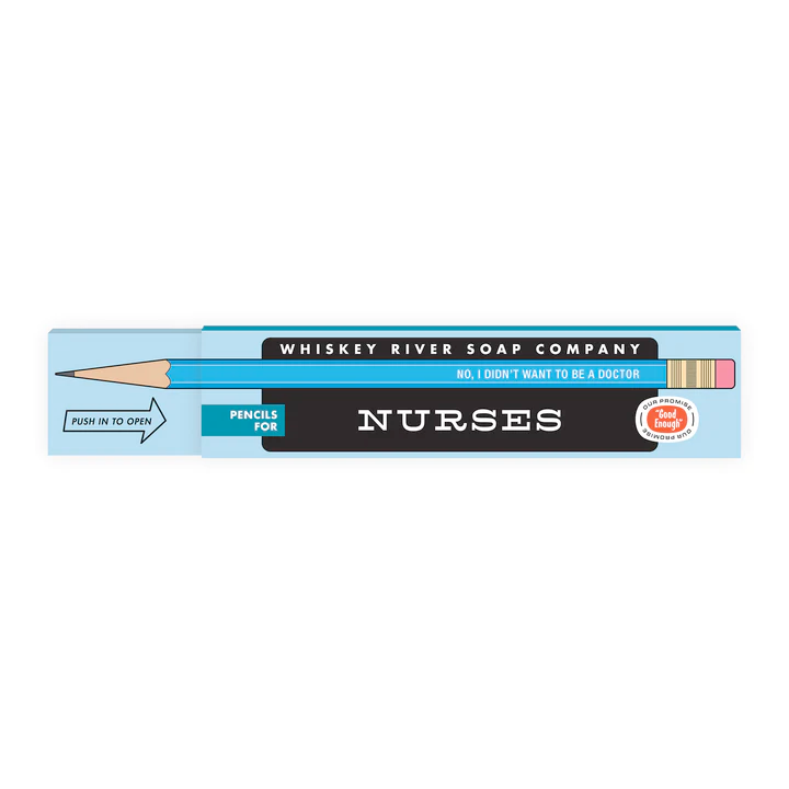 Whiskey River Soap Co. Office Goods Nurses - Set of 8 pencils