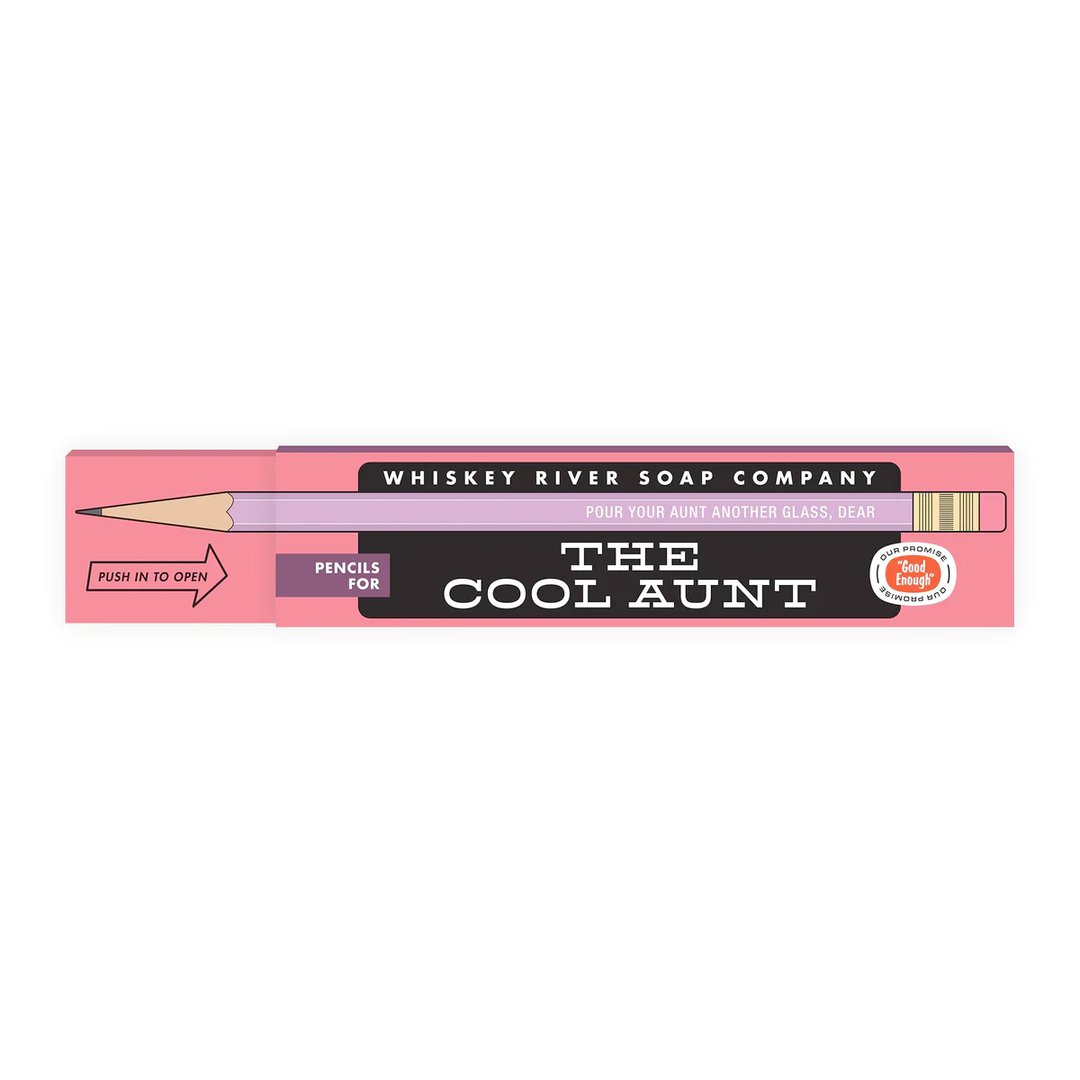 Whiskey River Soap Co. Office Goods The Cool Aunt - Set of 8 pencils