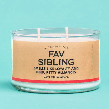 Whiskey River Soap Co. Personal Care A Candle for Fav Sibling