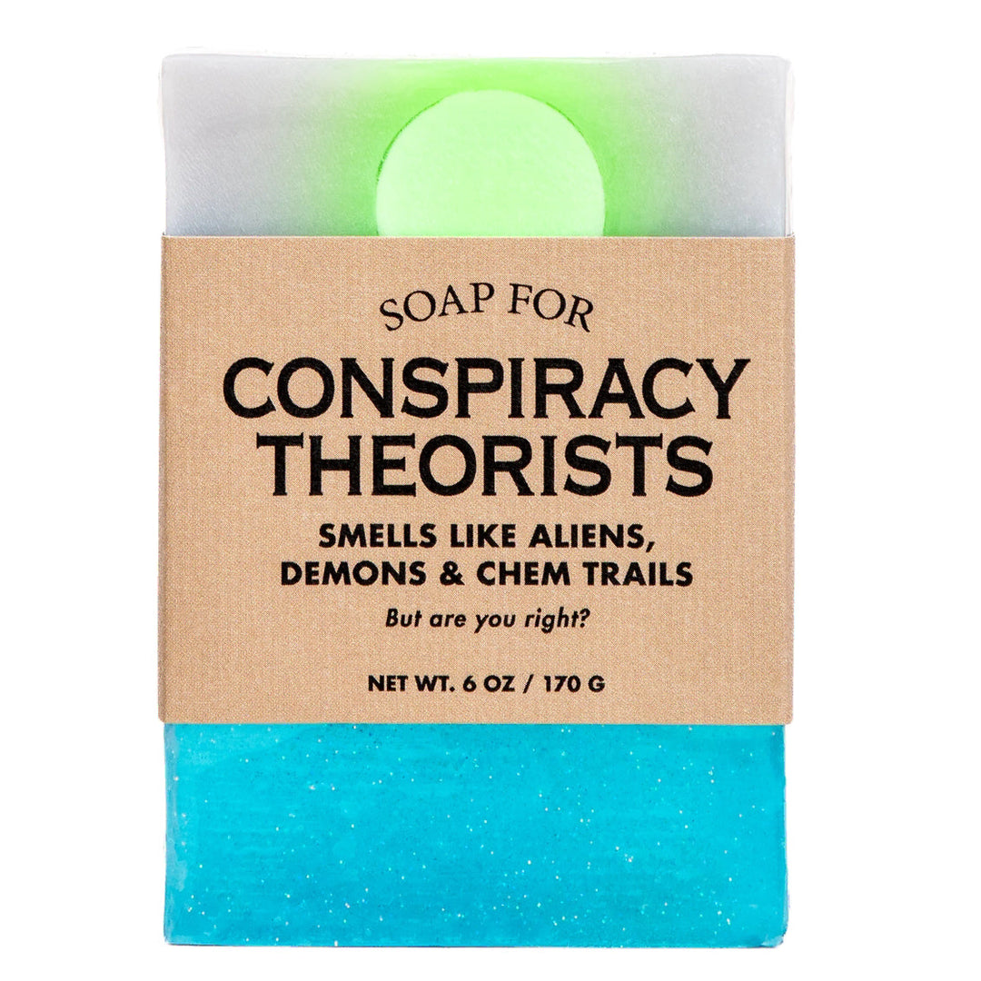 Whiskey River Soap Co. Personal Care Soap for Conspiracy Theorists
