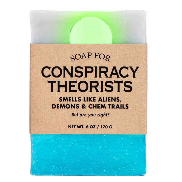 Whiskey River Soap Co. Personal Care Soap for Conspiracy Theorists