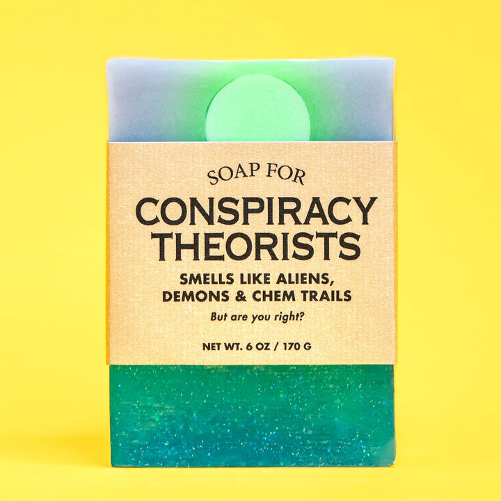 Whiskey River Soap Co. Personal Care Soap for Conspiracy Theorists