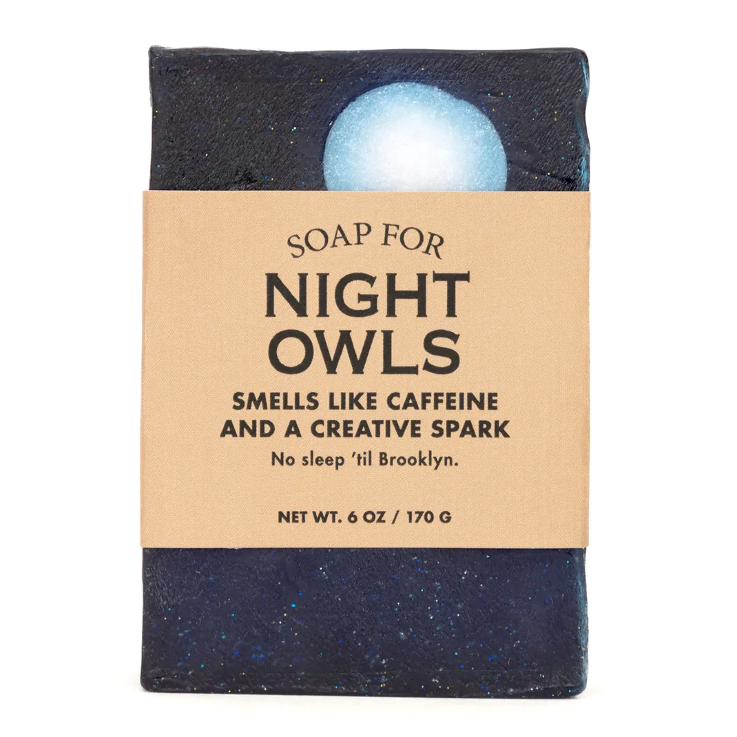 Whiskey River Soap Co. Personal Care Soap for Night Owls
