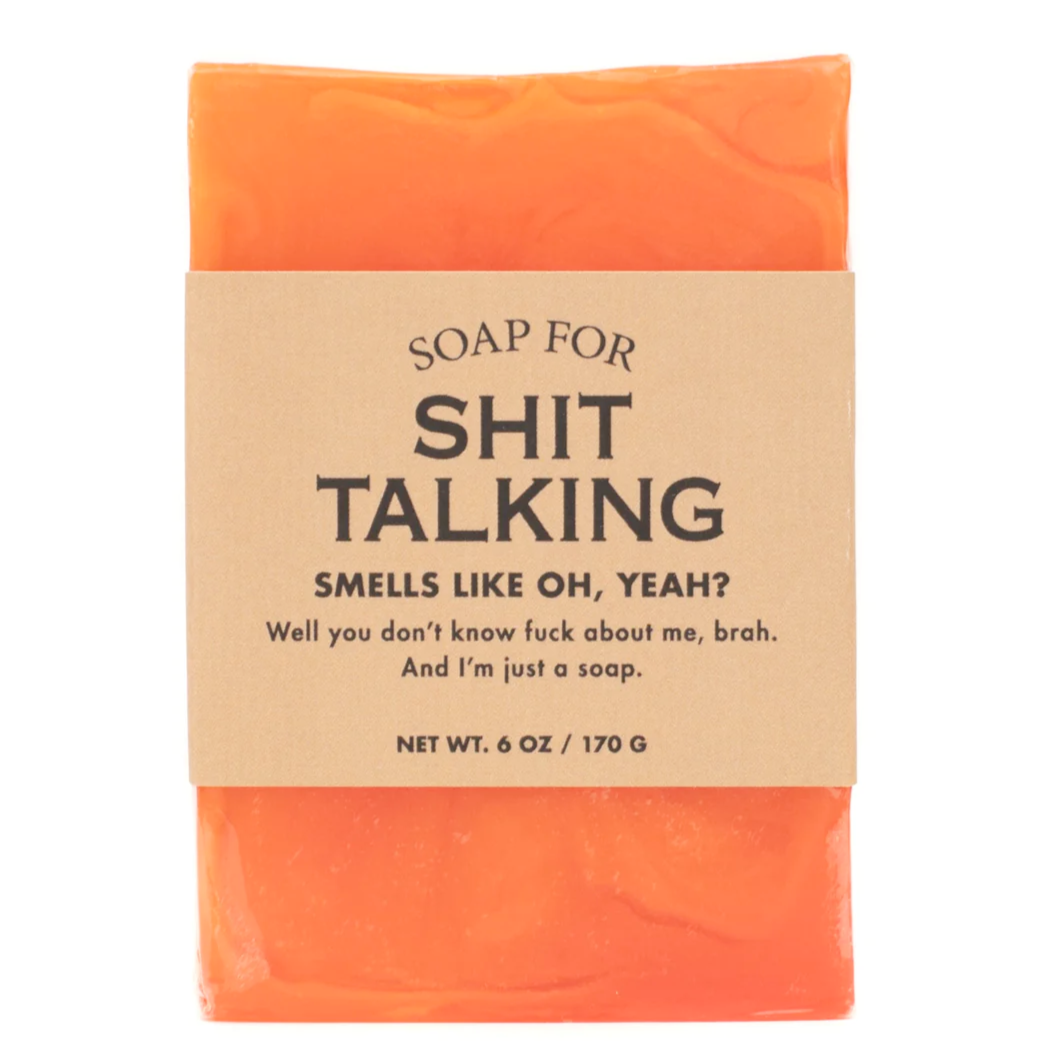 Whiskey River Soap Co. Personal Care Soap for Shit Talking