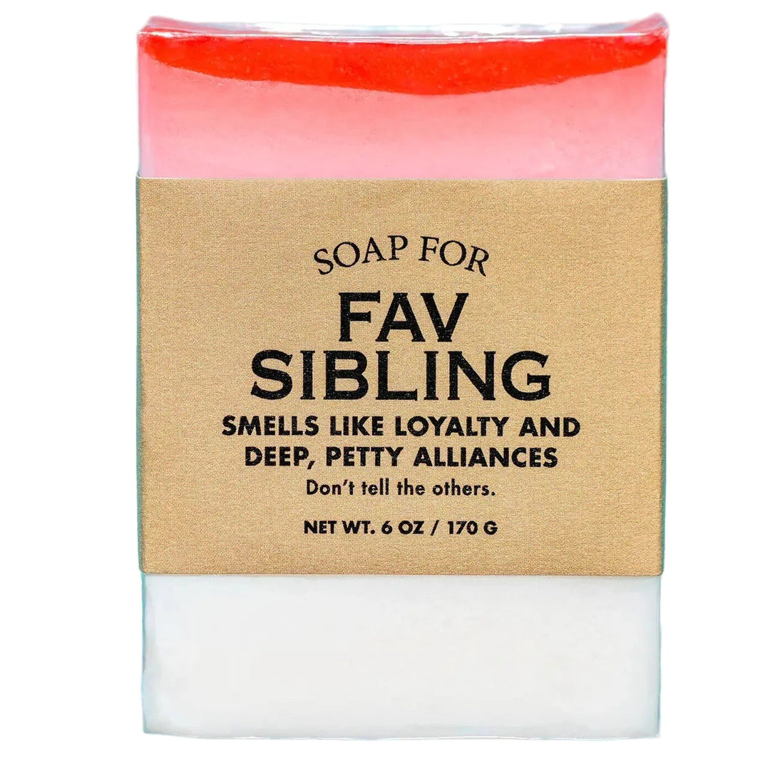 Whiskey River Soap Co. Personal Care Soap for The Fav Sibling