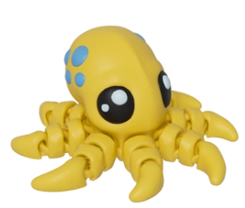 Wigglitz Toy Novelties Octopus Wigglitz 3D Printed Mini Fidget