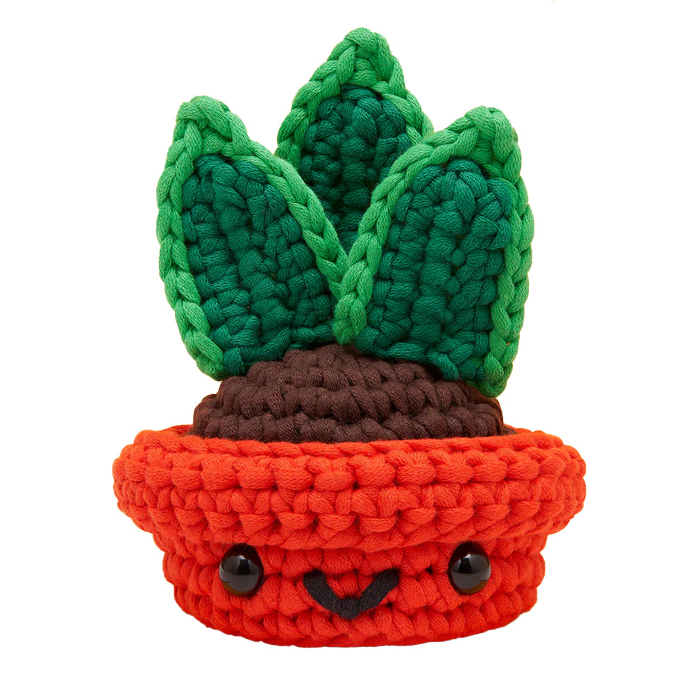 Woobles Arts & Crafts Otis the Snake Plant Crochet Kit